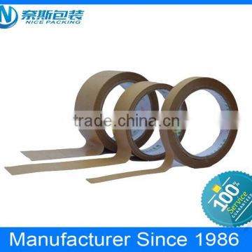 Water activated kraft paper adhesive tape