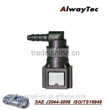 6.3mm 1/4 fuel line quick connector quick coupling type 90