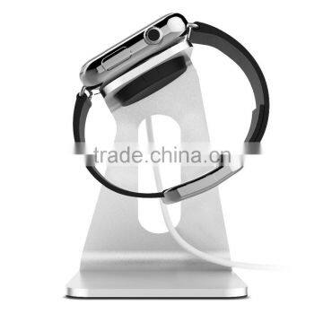 New Product 2015 Innovative Product Aluminum Stand for Apple Watch,Charging Station for Apple Watch With Silver Color
