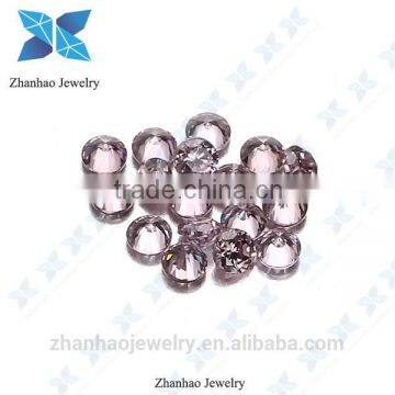 1mm round brilliant cut shape cubic zirconia stone