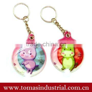 Supplier Directly Sale Led Projector Keychain Foreign Kids Favor Toy Led Logo Projector Keychain Light photo-4