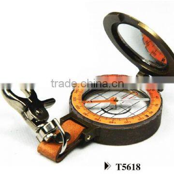 metal compass, mirror compass, clip compass