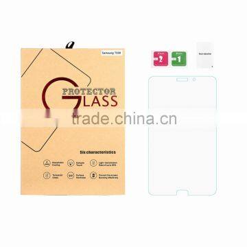 For Samsung Galaxy Tab 4 8.0 T330 Tempered Glass Screen Protector 9H 0.26 MM Rounded Edge Bubble Free Anti Dust Anti-scratch