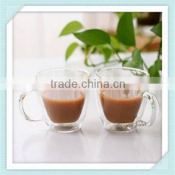 Heat-resistant Double Wall Coffee Glass Hand Blown Double Wall Glass Coffee Cup for Sale photo-5