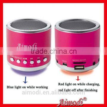 2015 new products usb mini hifi Portable MiNi speaker for mp3 player,mobile phone