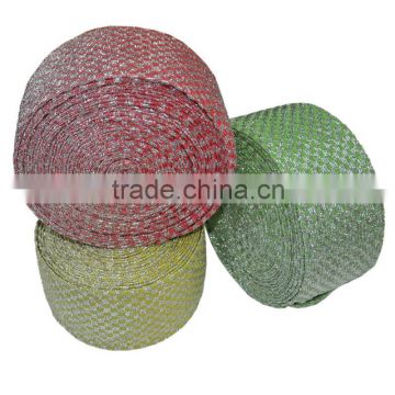 PP scourer raw woven material for kitchen cleaning sponge