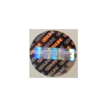 security hologram label