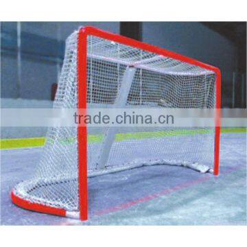 Hockey Goal Backstop Kit Targets Ice Puck Stick Outside Roller Practice Net