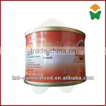 Small tomato paste machine for easy open lid 70gX50tins