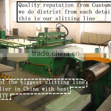 Foshan Hot Sale Top 5, 0.3-3.0mm Thick High Quality and Economic Price Stainless Steel Coil Slitting Machine Manufacturing