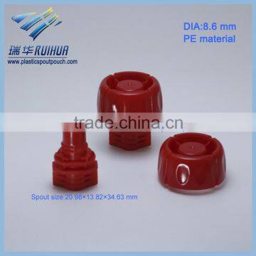 Shantou plastic 8.6mm spout closures manufacturers plastic product