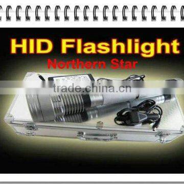 50W HID Xenon Torch Flashlight 4500 Lumens Spotlight/HID flashlight/50w hid/50W Flashlight