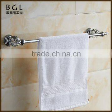 No.11300New Design Brass And Crystal Chrome Finishing 6pcs Accessories Bathroom Set photo-2