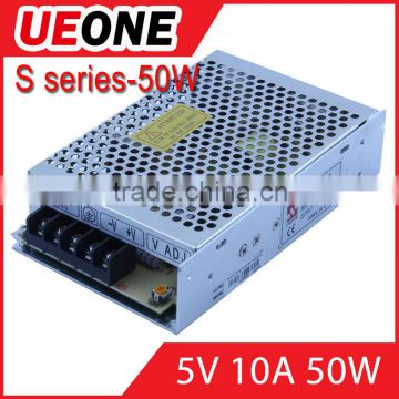 Factory sale 50W 10A 220v Ac To 5VDC Power Supply