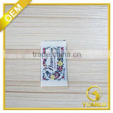 Colorful double side cheap woven garment label