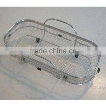 stainless steel deep basket strainer, mesh basket strainer,stainless steel food strainer baskets