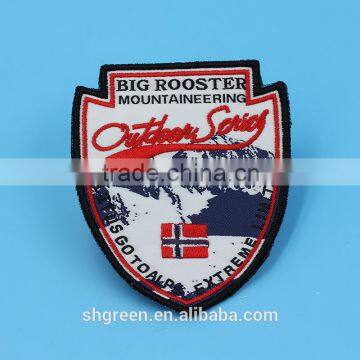 Mountaineering suits 3D embroidery patch