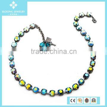 Crystal Designer Inspired Women Statement Necklace photo-5