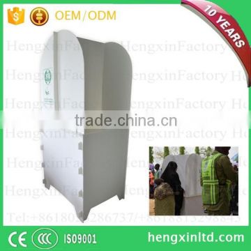 Outdoor Corrugated Polling Booth