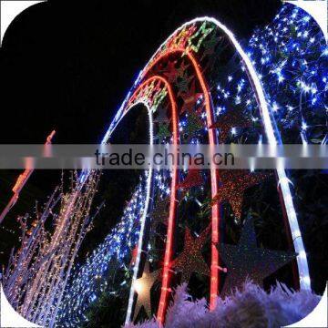 outdoor artificial trees with lights