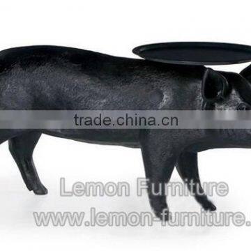 Top Quality Top Sell Grey Tempered Glass Tea Table photo-2
