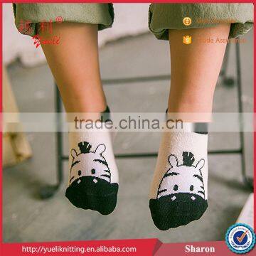 Cute animal girl tube sock child cartton sweet tube cotton sock