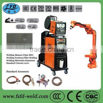 Welding machine with robot mig welding machine