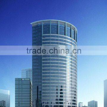 6000 Series Extrusion Aluminum Frameless Double Glass Curtain Wall photo-6