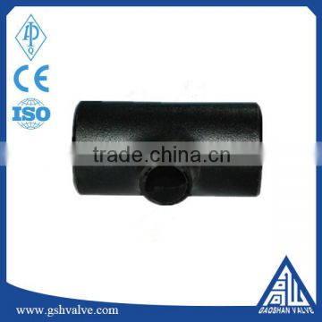 Seamless welding reducing outlet tee mide in china