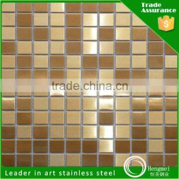 High quality colored 304 magnetic stainless steel mosaic grades for home decoration