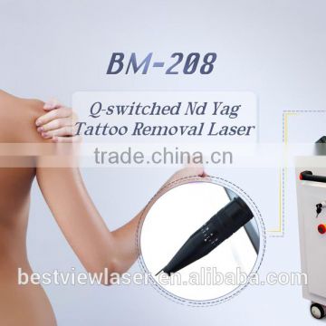 Q Switch Laser Tattoo Removal Long Wave Nd Yag Laser 532nm Portable Machine For Tattoo Removal Q Switched Nd Yag Laser Tattoo Removal Machine