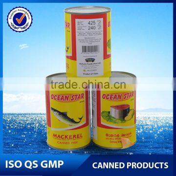 155g 425g Canned Mackerel in Oil, Tomato Sauce, Brine photo-4
