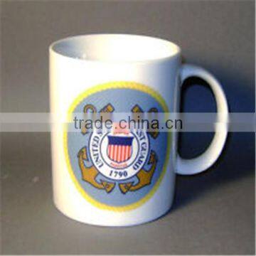 High Quality White Tea Cup with Printed Logo