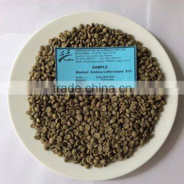 WASHED ARABICA COFFEE BEANS S18 - VIETNAM HIGH QUALITY PRODUCT