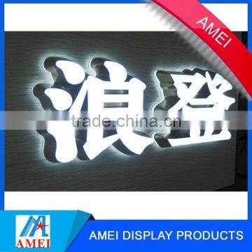 30x8 Frosted Wall Mounted Acrylic Directional Sign With Digitally Printed Text photo-3