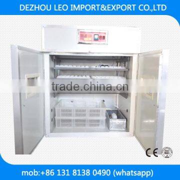 best price automatic egg incubator of 500 chicken eggs for homeuse