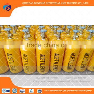 China GB11638 Standard 30bar Pressure 40L Dissolved Acetylene Cylinder