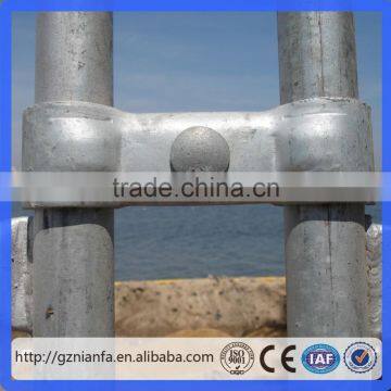 60*150mm mesh hole Hot Galvanized Temporary Fence(Guangzhou Factory)