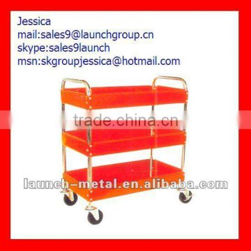 LF-JSC-07 THREE LAYERS NEW STYLE SERVICE CART DINNING CART WITH HANDLE