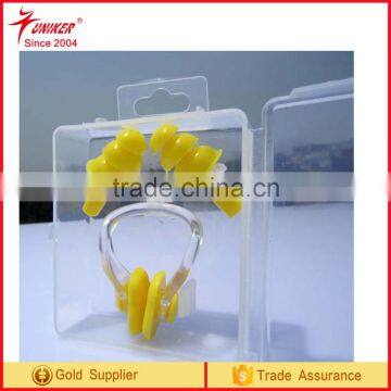 Dive Earplugs+Nose Clip+Goggles Glass Set Swimming Pool Equipment