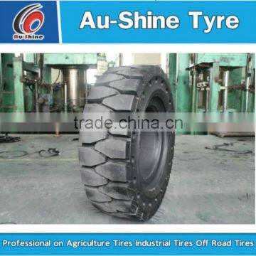 press on solid forklift tyre 4.00-8 5.00-8 6.50-10