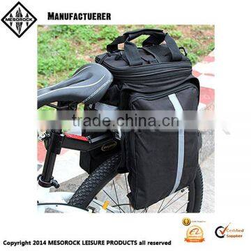 Bike Bicycle Cycling Travel Rear Seat Rack Shoulder Camel Bag Trunk Pannier Handbag photo-1
