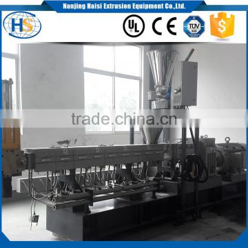 Lab plastic masterbatch granulator twin screw extruder compounding granules machine