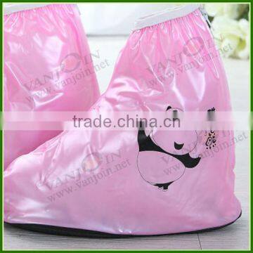 Boot Cover Non Slip in Transparent PVC with Logo Available