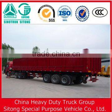 Tri-axle Dual Wheel Van Type Strong Utility Box Trailer