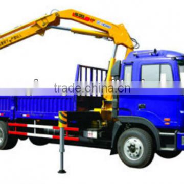 XCMG 6.3 ton truck mounted crane /knuckle boom crane