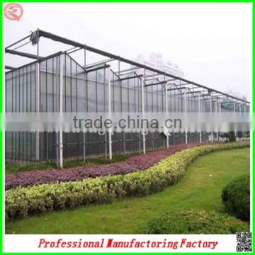 Renewable polycarbonate sheet garden greenhouses with automatic control system