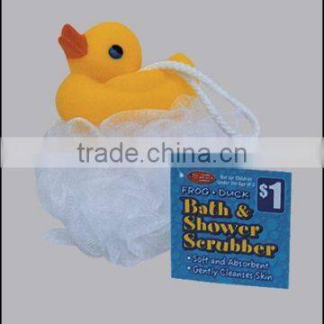 kids mesh bath scrubber