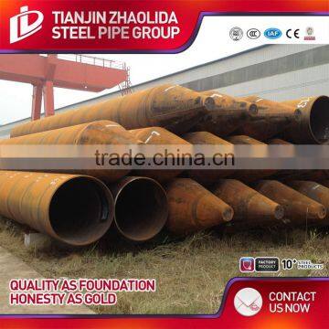 Golden supplier spiral duct fittings dimensions helical welded pipe}