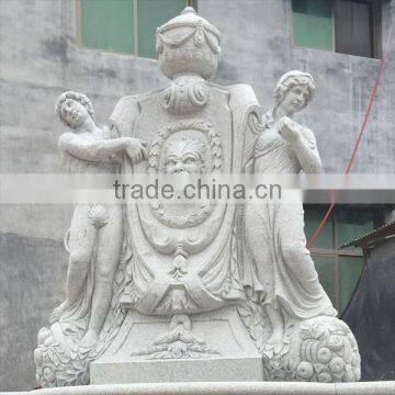 Russian Style Granite Wall Fountain With Figure Statue photo-2